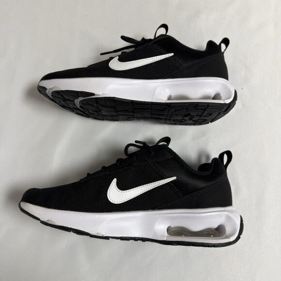 Nike Air Max Interlock Lite DX3705-001 Women's Shoes Size 7 Black White - Picture 4 of 11